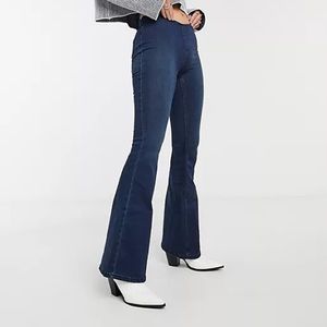 Free People Women's Flare Penny Pull On Jeans